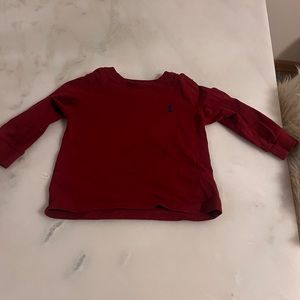 Long sleeve polo shirt